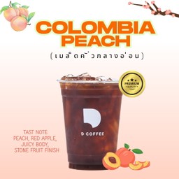 Colombia Peach Americano