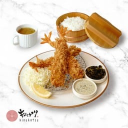 เซ็ตกุ้งชุบเกล็ดขนมปังทอด