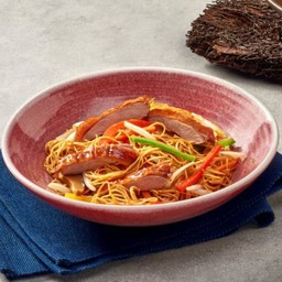 หมี่ฮกเกี้ยน ซอสเป็ดย่าง