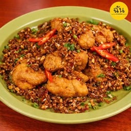 ไก่ทอดพริกกระเทียม