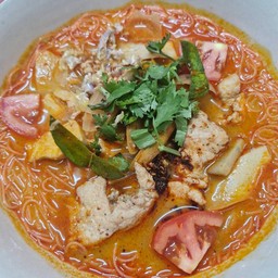 ก๋วยเตี๋ยวต้มยำน้ำข้นปรุงสด (รสสยบมาร) The Secret of Noodle Tom Yum