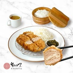 เซ็ตมิลเฟยทงคัตสึ หมูสไลด์ 25 ชั้น รสกระเทียม