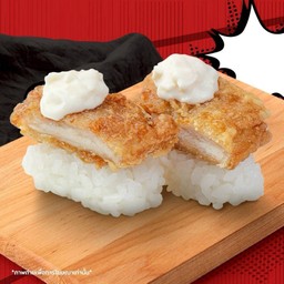 ซูชิไก่กรอบซอสทาทาร์ (2 คำ)