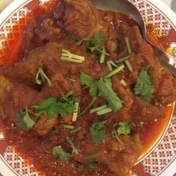 แกงแพะแห้ง Mutton Bhuna