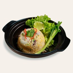 ข้าวผัดปลาหมึก