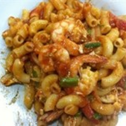มักโรนีกุ้ง Macaroni with Prawn