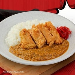 ข้าวแกงกะหรี่ไก่กรอบ