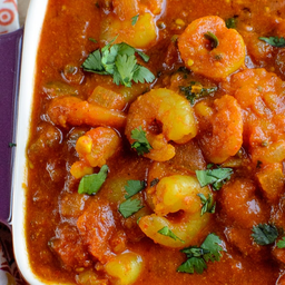 กุ้งบูน่า Prawn Bhuna