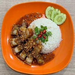 ข้าวกะเพราหลายหน้า&กาแฟสด