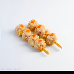 ขนมจีบกุ้งห่อเกี๊ยวขาว (1ไม้)