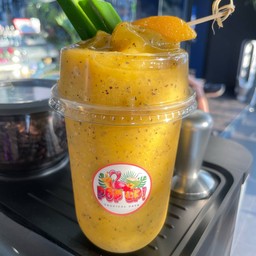 เสาวรส + มะม่วง ปั่น