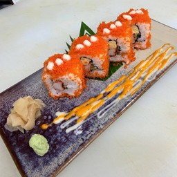 คาลิฟอร์เนียโรล (ไข่กุ้งโรล)