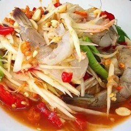 ตำไทยกุ้งสด