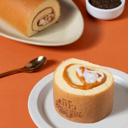 โรลสังขยาชาไทย