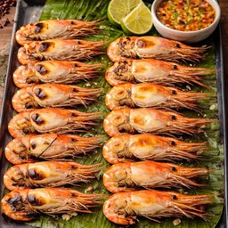 กุ้งเป็นเผา ไซส์ L (16-17ตัว 1กิโลกลัม)