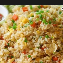 ข้าวผัดไข่(ไม่มีเนื้อสัตว์)