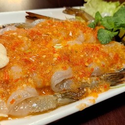 กุ้งแช่น้ำปลา