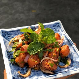 ลาบแซลมอน ( salmon )