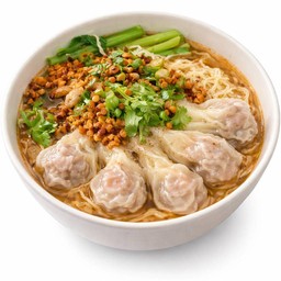 บะหมี่จับกัง+เกี๊ยวล้วนล้วน