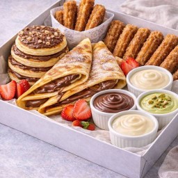 Nutella Crepes, Pancake, Churros & Sweet Dessert New House