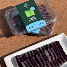 ขนมชั้นข้าวเหนียวดำ 0%