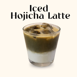 Iced Hojicha Latte
