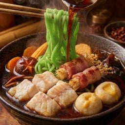 ชาบูน้ำดำ หอมอร่อยที่สุด อมรพันธ์ by ร้านแซ่บซีรีย์ เกษตร