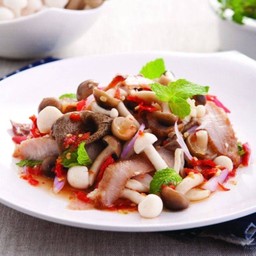 ยำเห็ดรวม