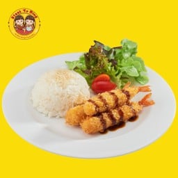 ข้าวกุ้งทงคัตสึ