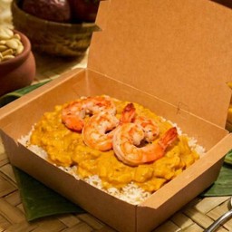 ข้าวไข่ข้นผงกระหรี่