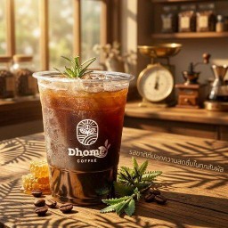 กาแฟ ชา  นม Dhome Coffee