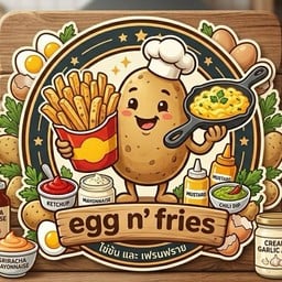 Egg N’ Fries ข้าวไข่ข้น&เฟรนฟราย