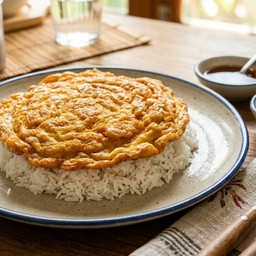 ข้าวไข่เจียว (ไข่ 2ใบ)