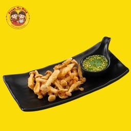 เห็ดชิเมจิชุบแป้งทอด