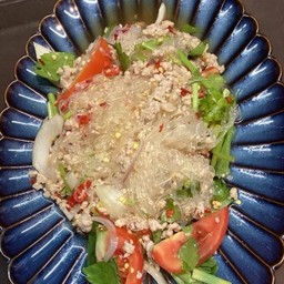 ยำวุ้นเส้นหมูสับ