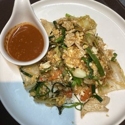 สุกี้ผัดแห้งไก่