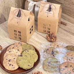 Dark Choco Chip Mini Cookie&Matcha Dark Choco Chip Cookie 4pcs