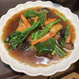 ราดหน้าปลาเต้าซี่