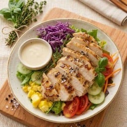 สลัดโฮมเมด คุณแบงค์ Bank’s Salad Home