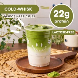 มัทฉะลาเต้โปรตีน (เย็น) Cold-Whisk Protein Matcha Latte