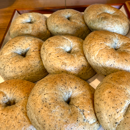 Sesame Mochi Bagel