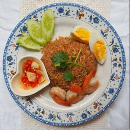 ข้าวผัดมันกุ้ง