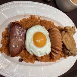 ข้าวผัดอเมริกัน(จานใหญ่)