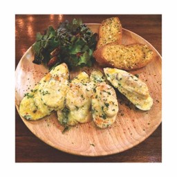 หอยนิวซีแลนด์อบชีส