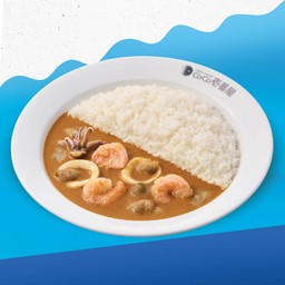 ข้าวแกงกะหรี่ซีฟู้ด