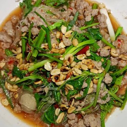 ยําวุ้นเส้นหมูสับ