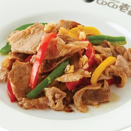 หมูผัดน้ำมันหอย