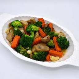 ผัดผักรวมน้ำมันหอย