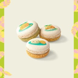 Mango Sticky Rice Macaron