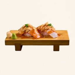 ซูชิปลาฮามาจิเผาไฟสไปซี่